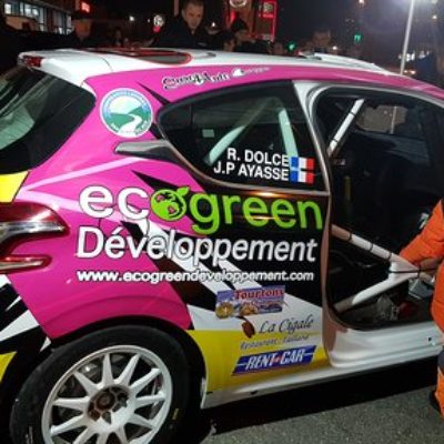 Ecogreen, sponsor du Rallye Monte Carlo 2018